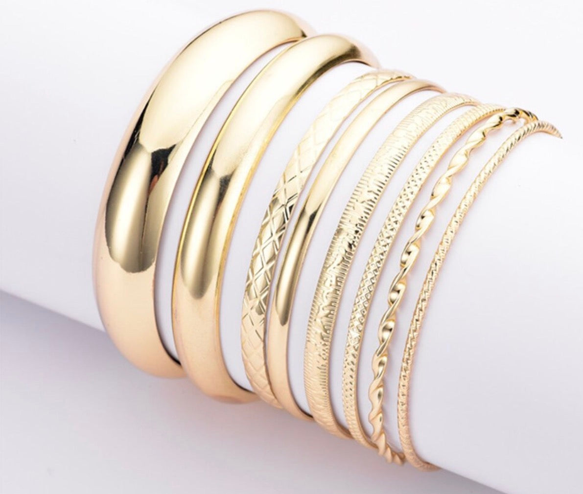 8 bangles set bracelet